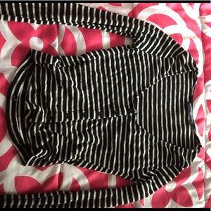 Brandy melville stripe crop stop